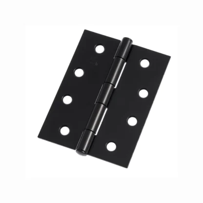 butt hinge set of 2, black - lề lá