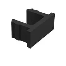 10mm spacer black (pack of 50)