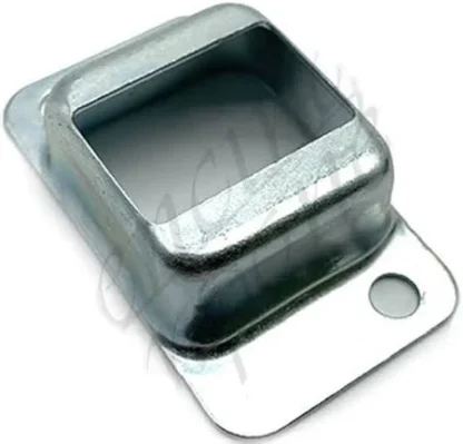 38x25 brackets, double lug, galvanised