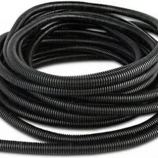 16mm corrugated conduit black