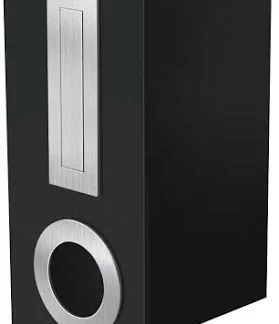 Milkcan letterbox oxford 2 black